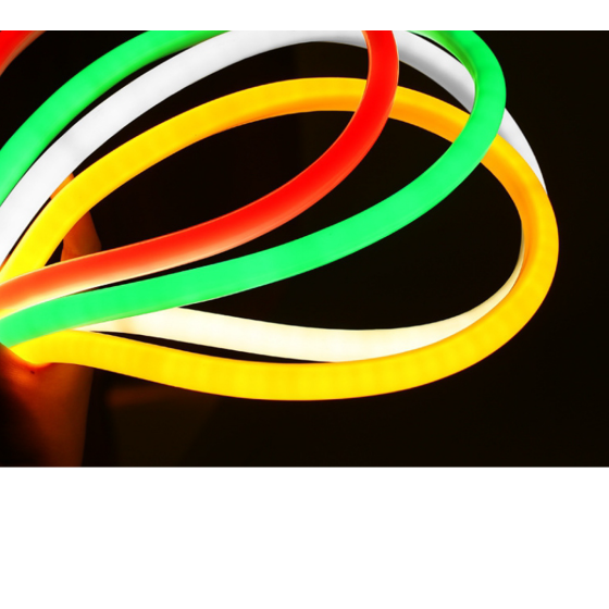 Mangueira led Silicone 360º-288leds/mt-10W/mt-24V-IP67